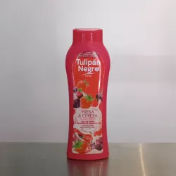 Gel de Baño Fresa y Cereza marca Tulipán Negro