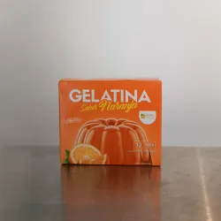 Gelatina sabor naranja Macro Food