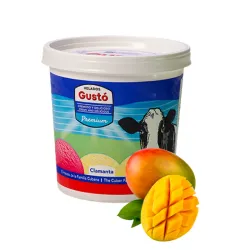 Helado Gustó de mango