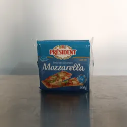Laminas de queso mozzarella
