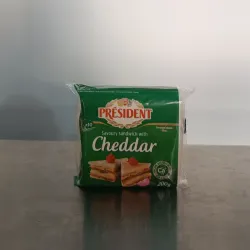 Laminas de queso cheddar 