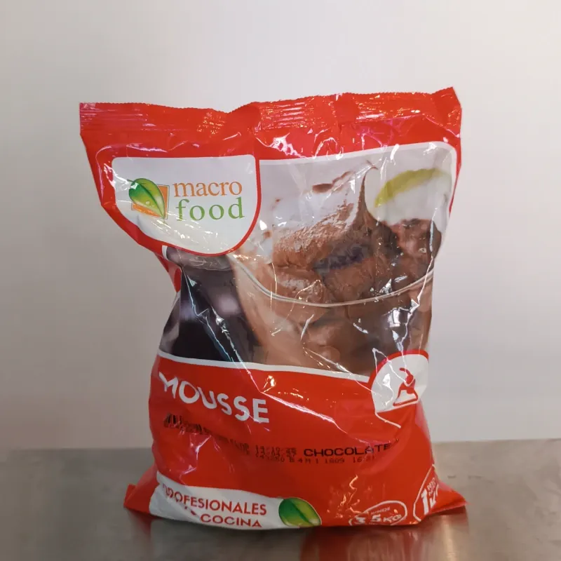 Mousse de Chocolate en polvo Macro Food