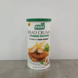 Pan rallado con sazón completo