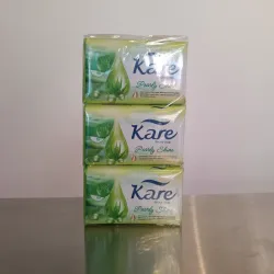 Paquete de Jabón de Tocador Kare Brillo Perlado con Aloe Vera