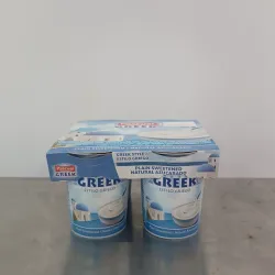 Paquete de yogur Pascual estilo griego natural azucarado
