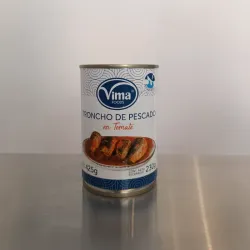 Troncho de pescado en tomate