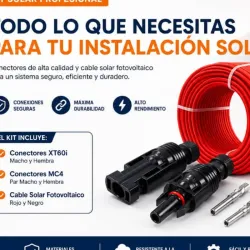 Cable solar 10m