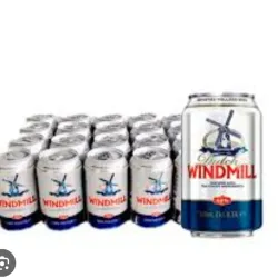 Caja de cerveza Windmill 24u