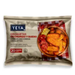 Croquetas de Chorizo y Queso YEYA (363 g / 12.8 oz).