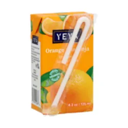Jugo de frutas sabor naranja YEYA (125 ml / 4.2 oz)