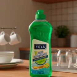 Lavavajillas líquido con aroma a limón fórmula concentrada YEYA (500 ml)