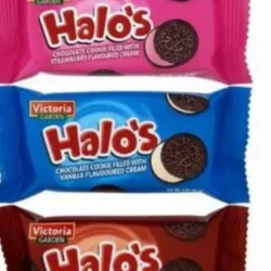 Paquete de galletas halo 12u