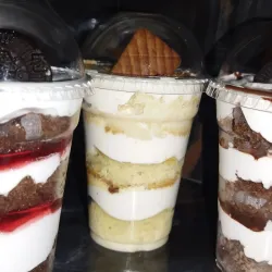 Tres leches vasos domo