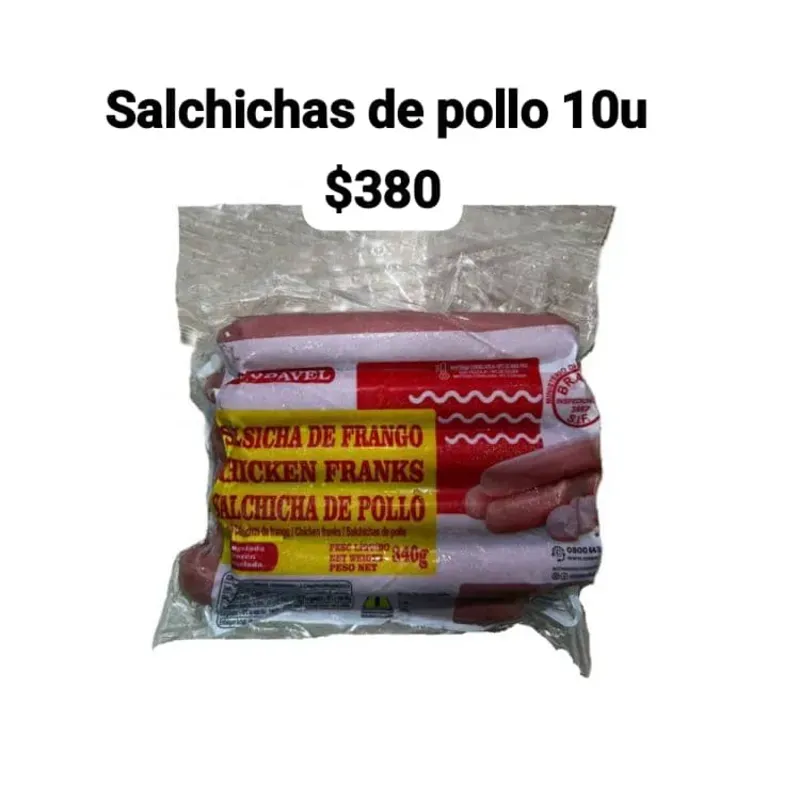 Salchicha 10u 
