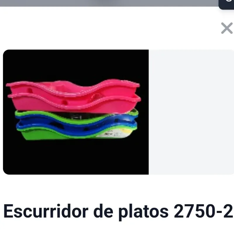 ESCURRIDOR DE PLATOS 