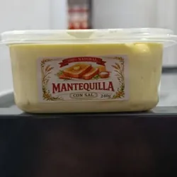 MANTEQUILLA CON SAL
