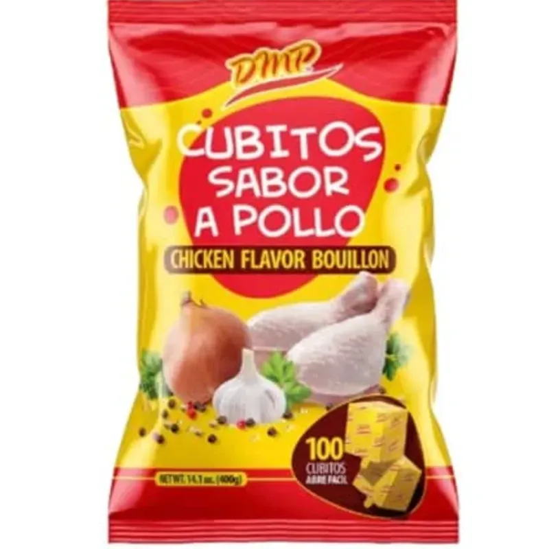Cubitos sabor a pollo 400g 100unidades