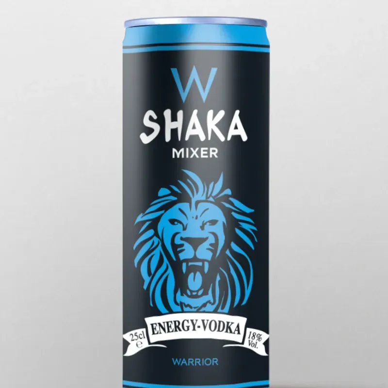 Energizante con vodka SHAKA