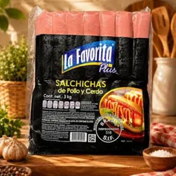 Paquete de salchichas 60und