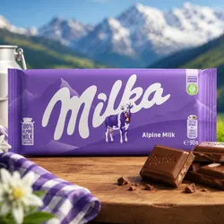 Tableta de chocolate Milka