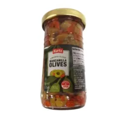 Aceitunas con pimienta troceadas