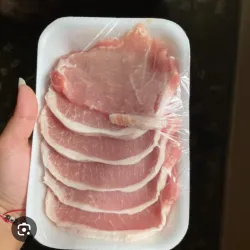 Lomo de cerdo lasqueado 