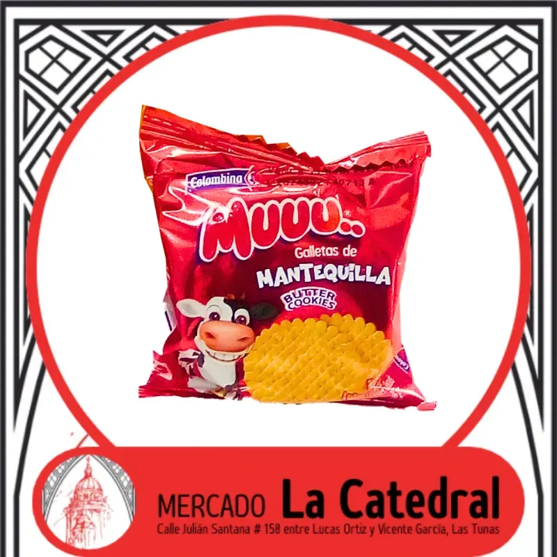 Galletas de mantequilla Muuu