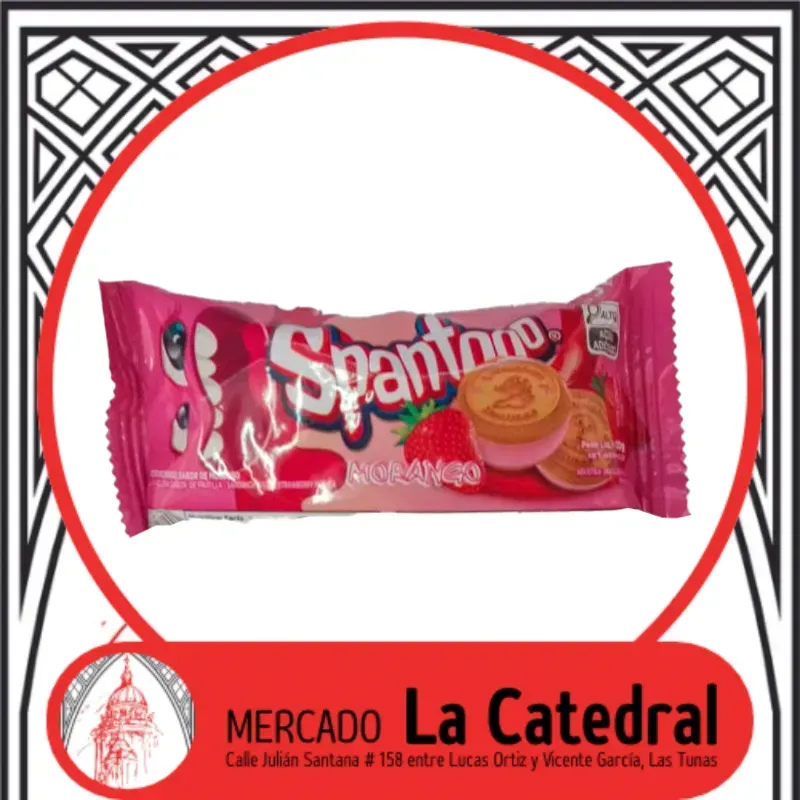 Galletas Spantoo Fresa