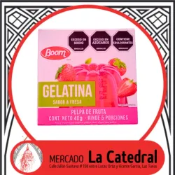 Gelatina sabor Fresa