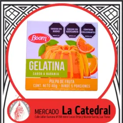 Gelatina sabor Naranja