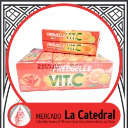 Mentaplus de naranja con vitamina C