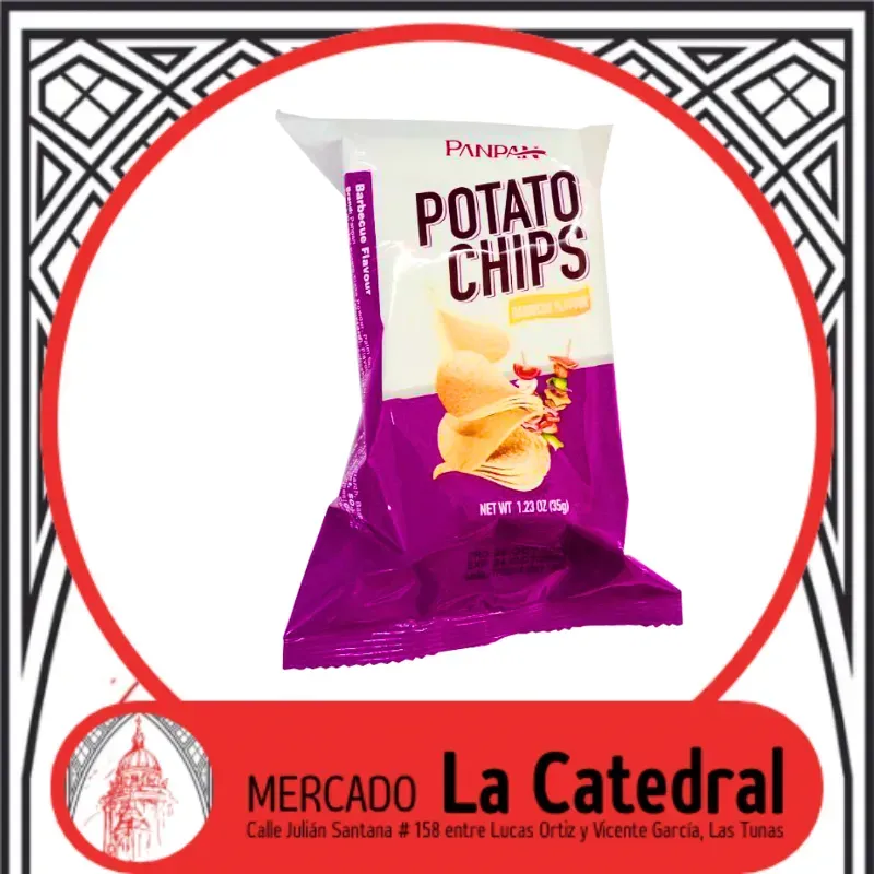 Potato Chips Salsa Barbacoa