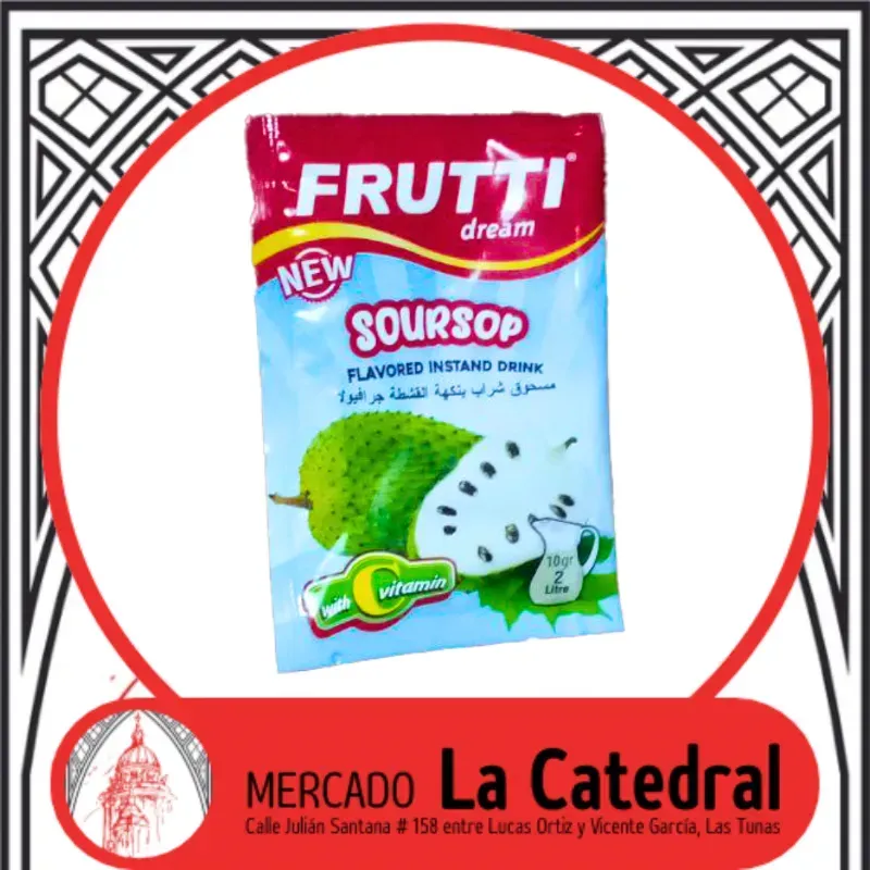 Refresco FRUTTI (Guanabana)