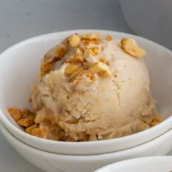 Helado de maní