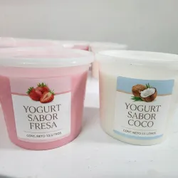 Potes de yogurt