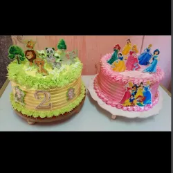 Dulce temático de princesas o animales