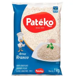 Paquete de arroz 1kg grano tipo 1