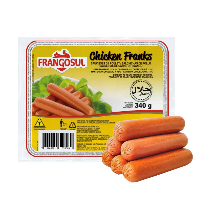 Salchicha de pollo 340g 