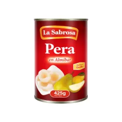 Pera en Almíbar