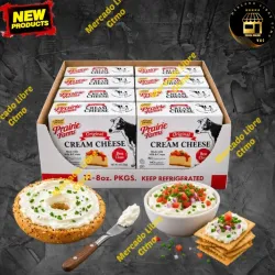 Caja de Quesos Crema 12 u - 8 oz ~ 226 g