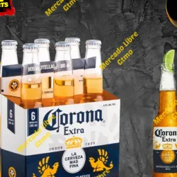 Cervezas Corona 6 u × 355 ml