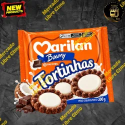 Galletas Tortinhas de Chocolate con Chocolate Blanco 300 g