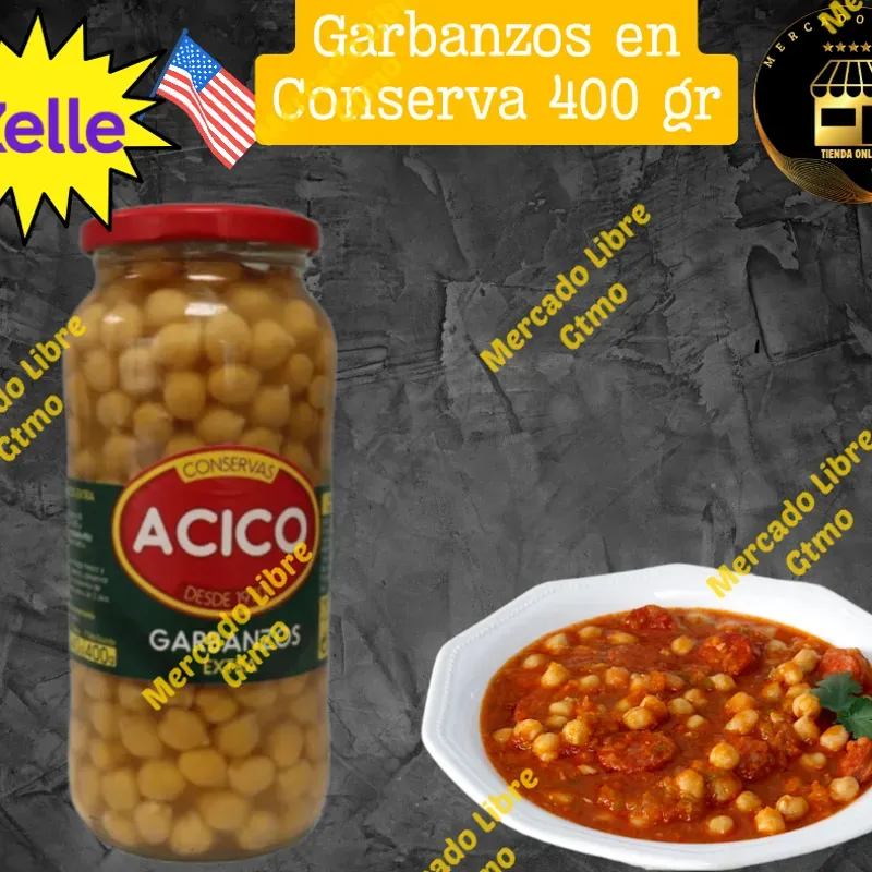 Garbanzos en Conserva 400 gr