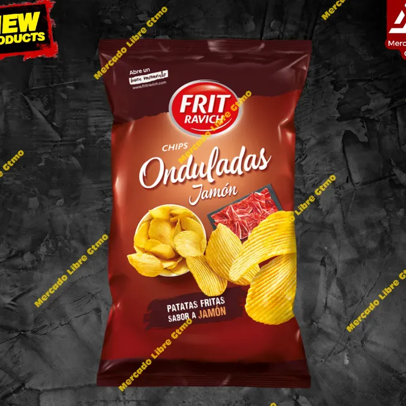 Patatas Fritas Sabor Jamón 160 gr