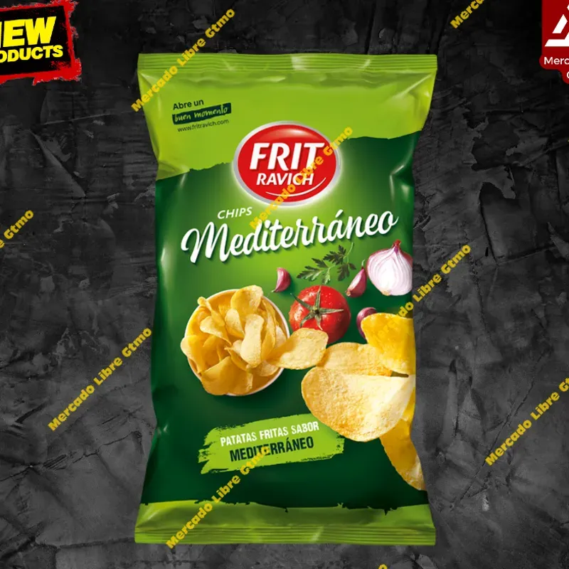 Patatas Fritas Sabor Mediterráneo 125 gr