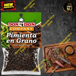 Pimienta Negra en Grano 15 g