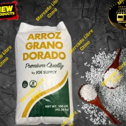 Saco Arroz Importado de 100 lb