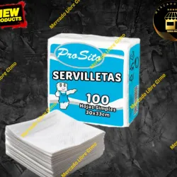 Servilletas 100 u