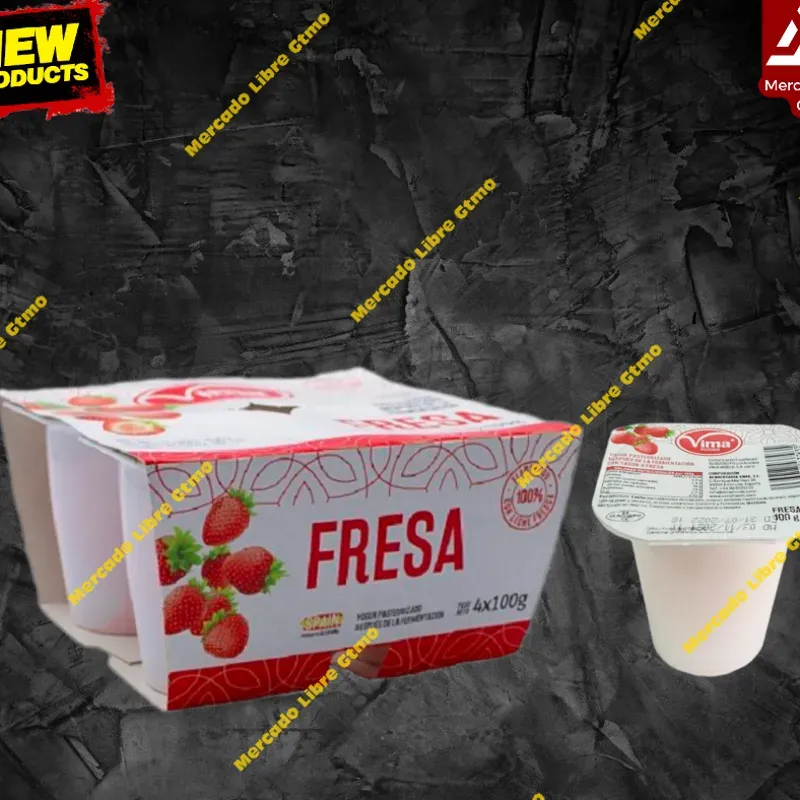 Yogurt de fresa 