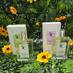 Chic Girl & Black Flower for Woman